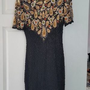 Vintage Beaded Dress